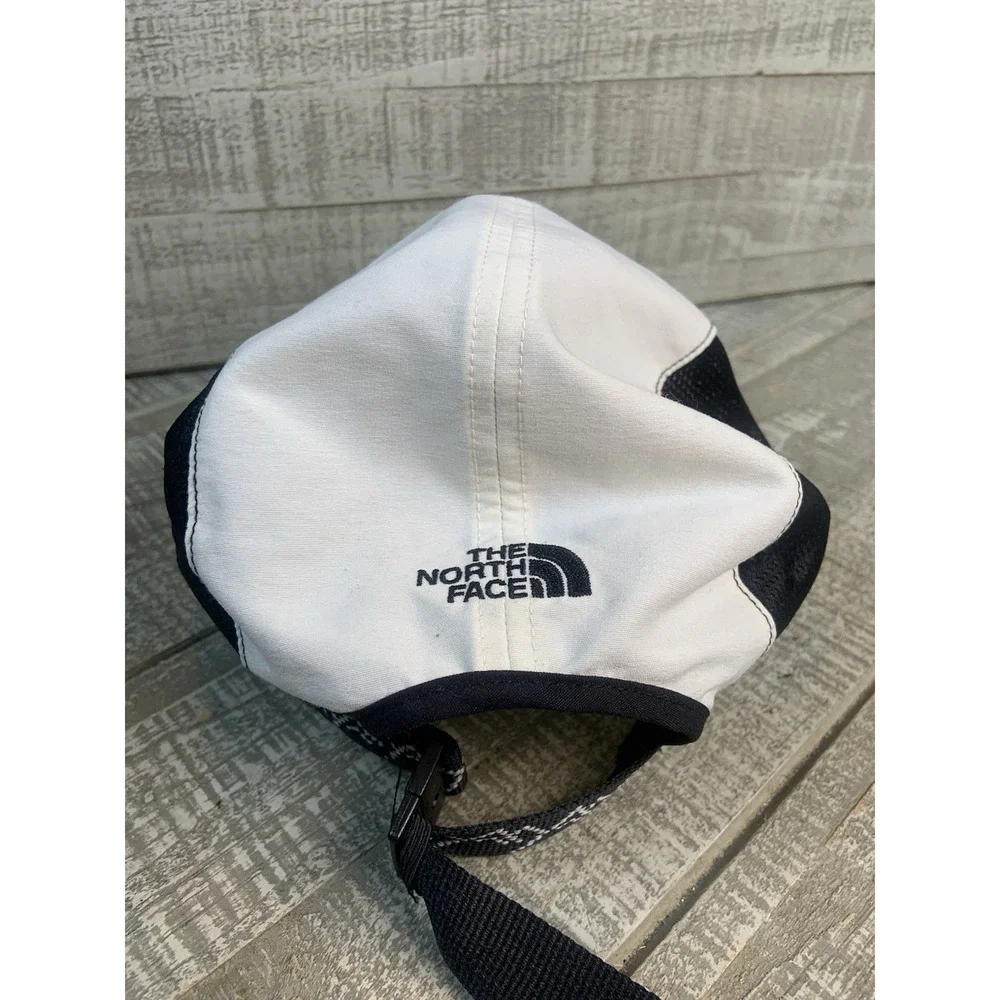 The North Face Class V Webbing White Black Cap Hat Unisex One Size Adjustable
